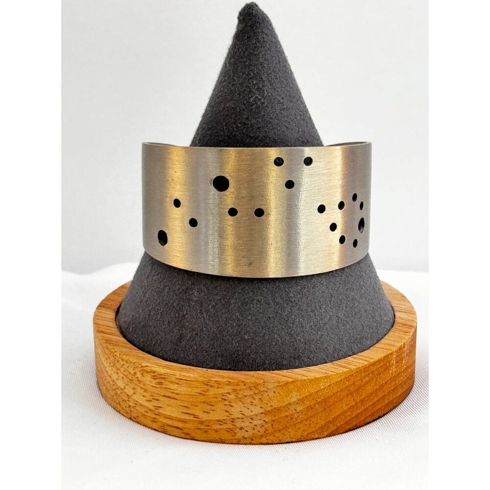 Scout Zodiac Pisces Horoscope/ Constellation Cutout Cuff Bracelet